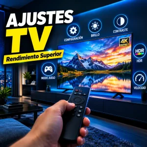 Mejores ajustes para un rendimiento superior del televisor